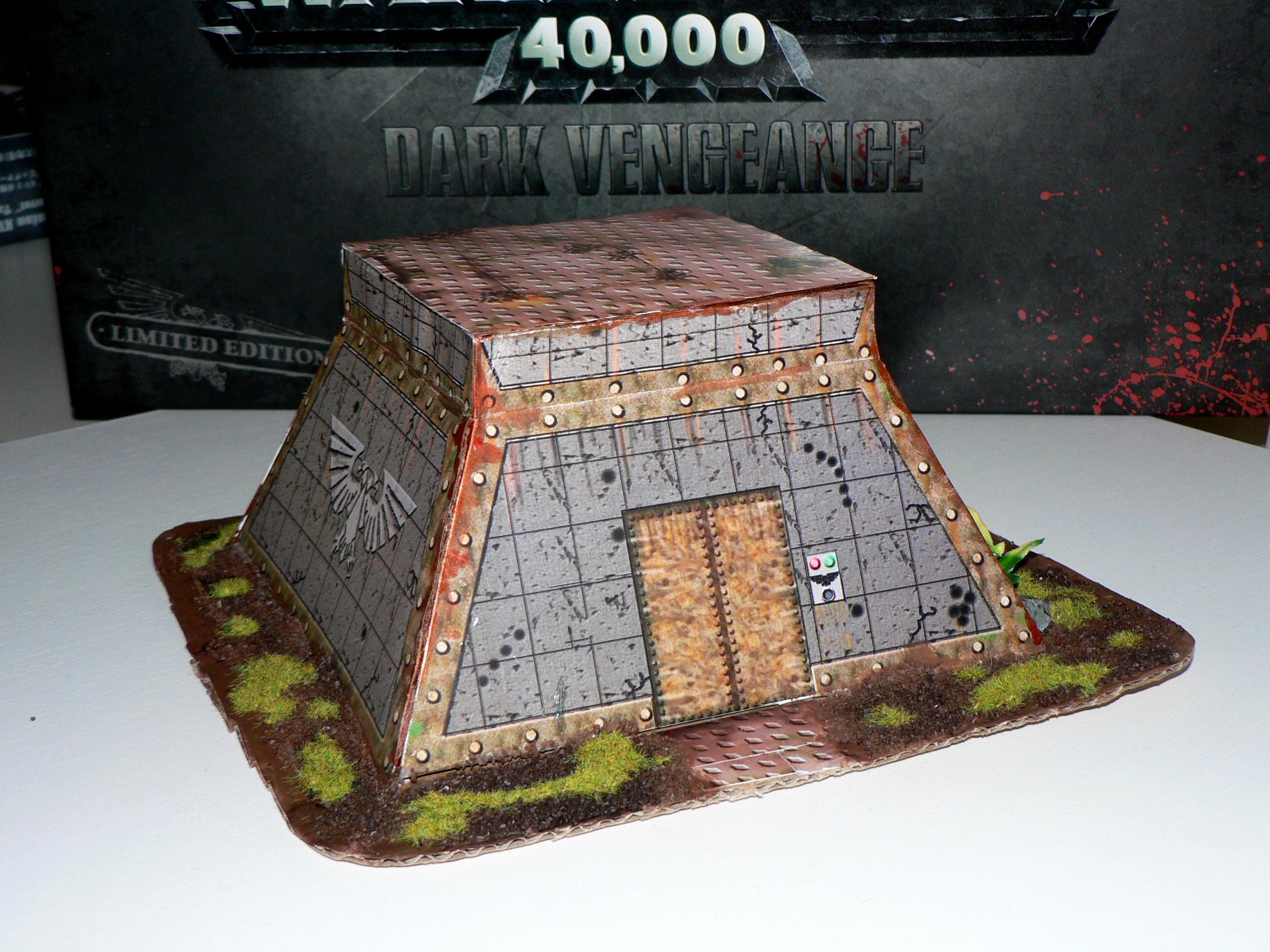 Bunker, Paper, Papercraft, Terrain - Simple papercraft bunker - Gallery ...